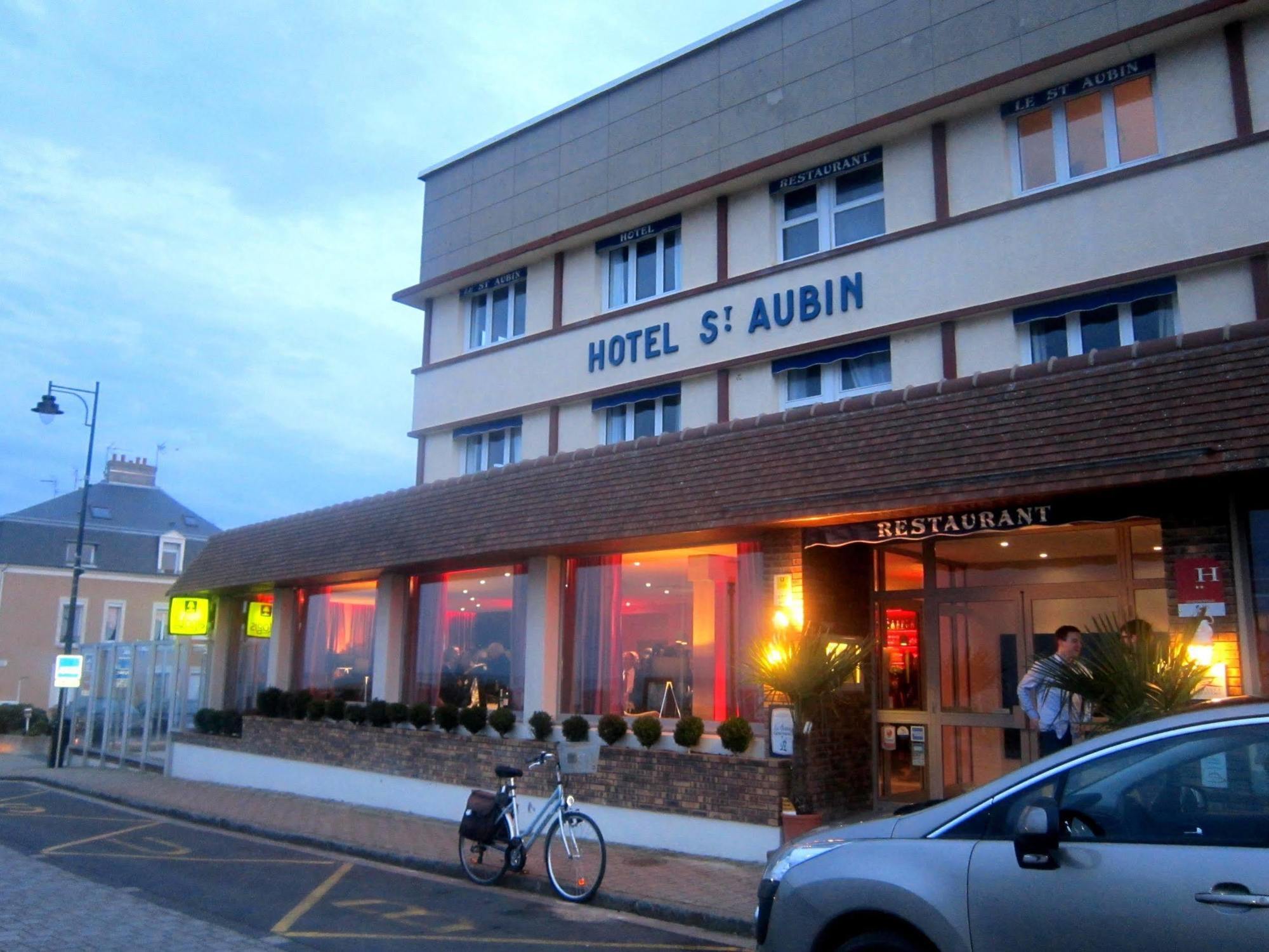 Saint Aubin Logis Hotel & Restaurant Exterior foto